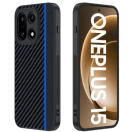 Skal För Oneplus 15 Kolfiberstruktur