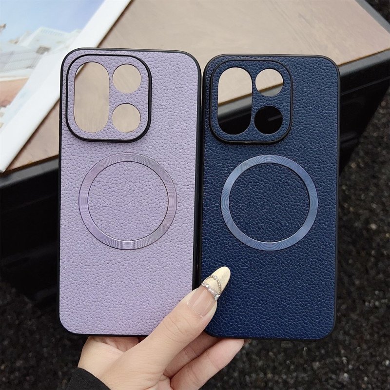 Skal För Oneplus 15 Magsafe Litchitextur