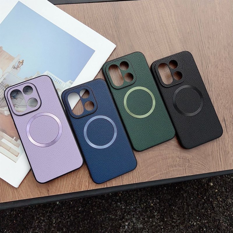 Skal För Oneplus 15 Magsafe Litchitextur