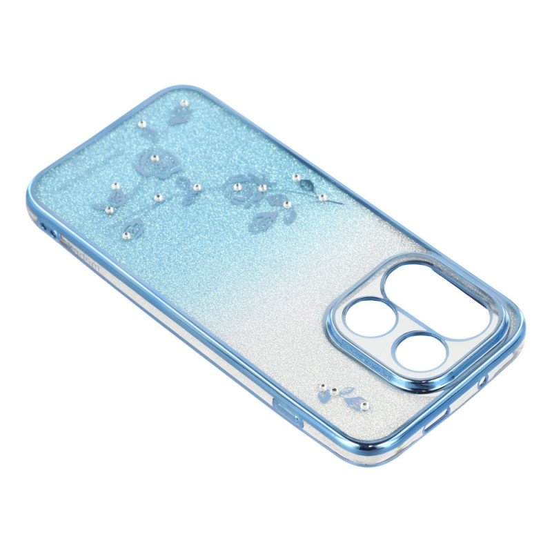 Skal Oneplus 15 Gradientblommor Och Paljetter