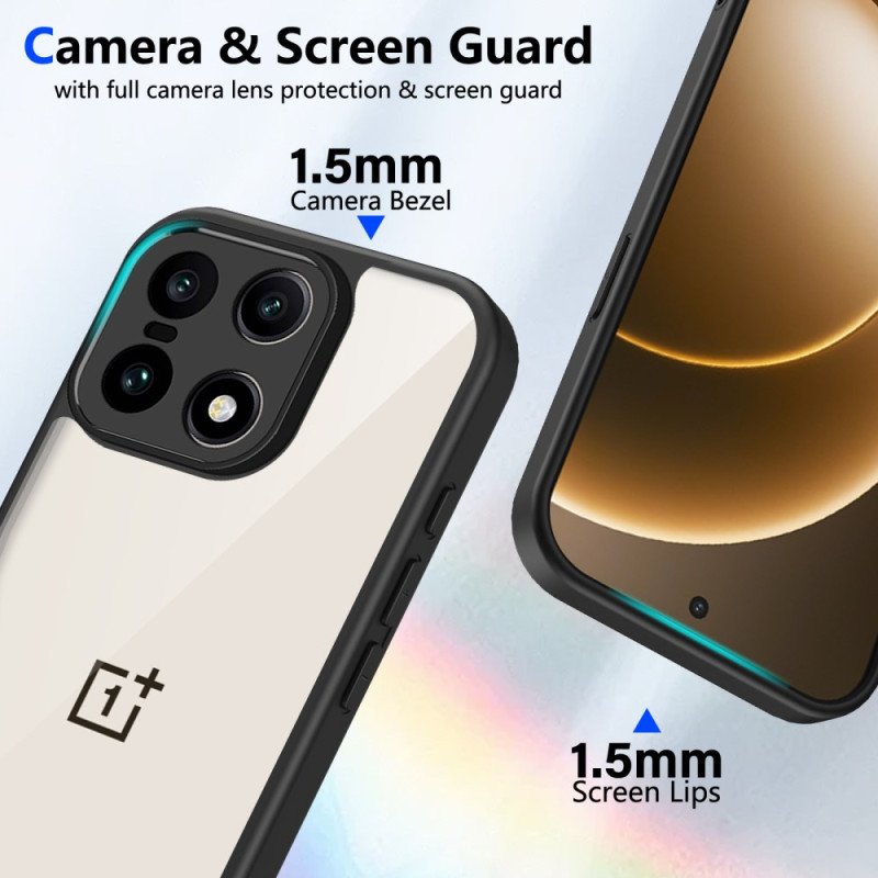Skal Oneplus 15 Hybrid Transparent Design