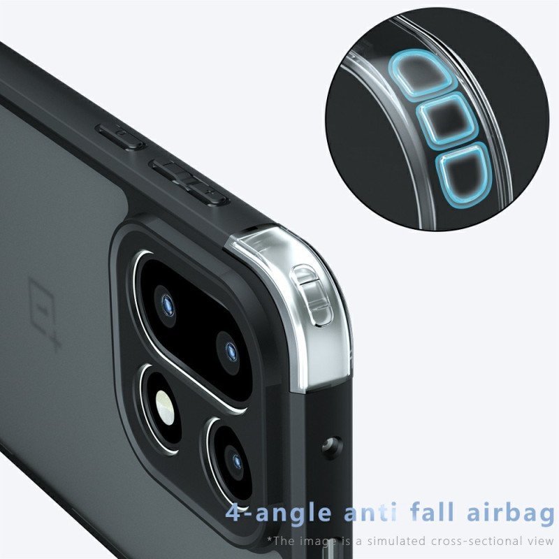 Skal Oneplus 15 Matt Finish 12 Luftkuddar