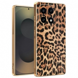 Skal Oneplus 15 Telefonfodral Leopardmönster