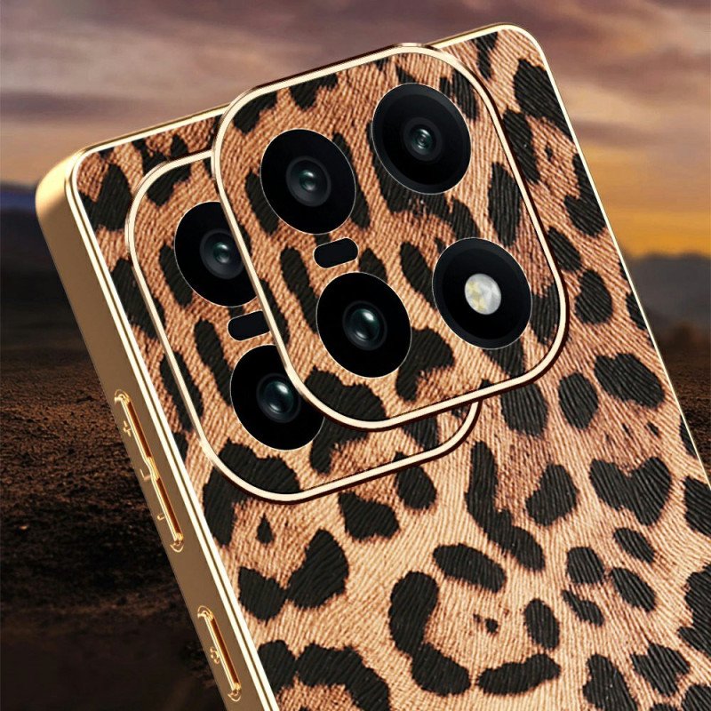 Skal Oneplus 15 Telefonfodral Leopardmönster