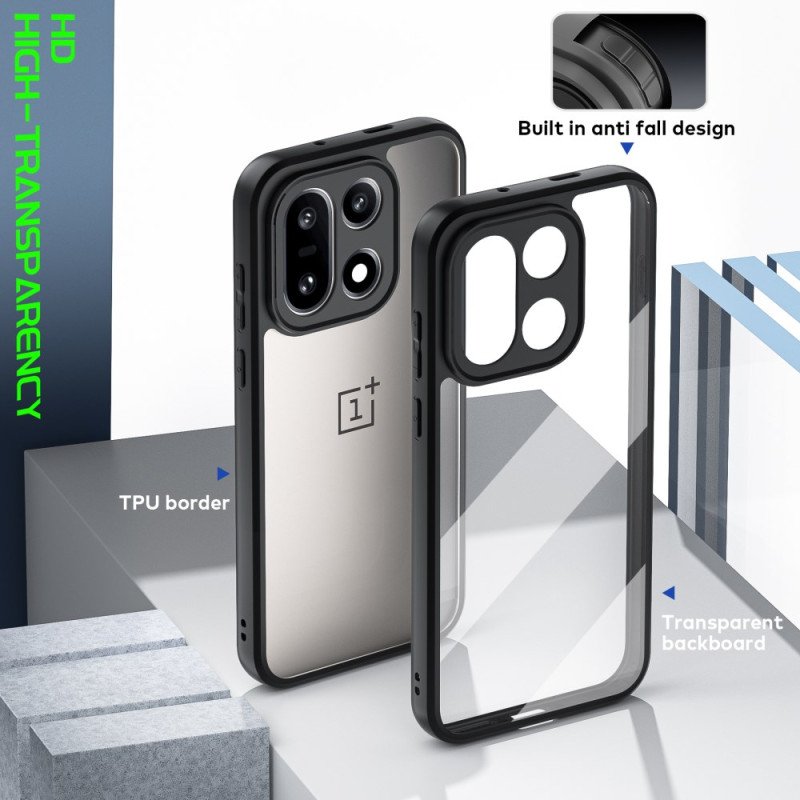 Skal Oneplus 15 Telefonfodral Transparent Stötsäker