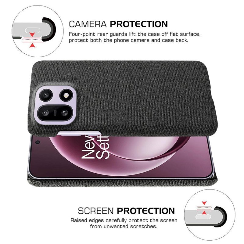 Skal Oneplus 15 Telefonfodral Tygstruktur