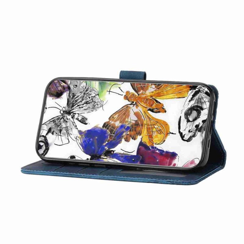 Skyddsfodral Oneplus 15 Mockaeffekt Med Fjärilar