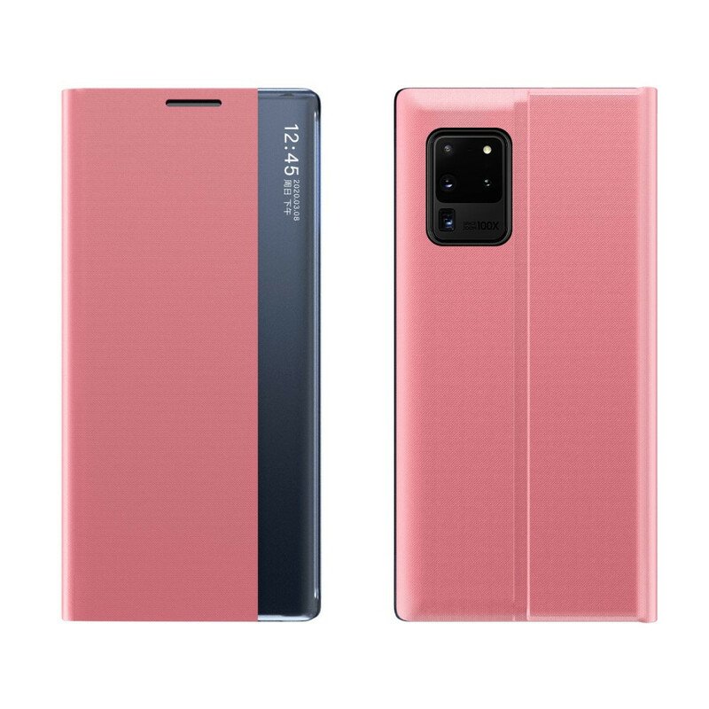 Skal Samsung Galaxy A02s Texturerad Lädereffekt