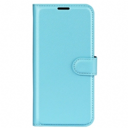 Fodral För Xiaomi Redmi Note 13 Pro 4g Klassiskt Litchi Konstläder