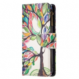 Fodral För Xiaomi Redmi Note 13 Pro 4g Tree Of Life Plånbok Med Rem