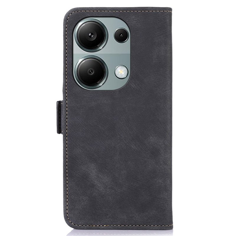 Fodral Xiaomi Redmi Note 13 Pro 4g Abeel Vintage Läderstil