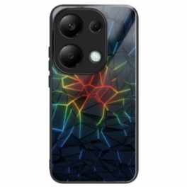 Skal Xiaomi Redmi Note 13 Pro 4g Geometri Härdat Glas