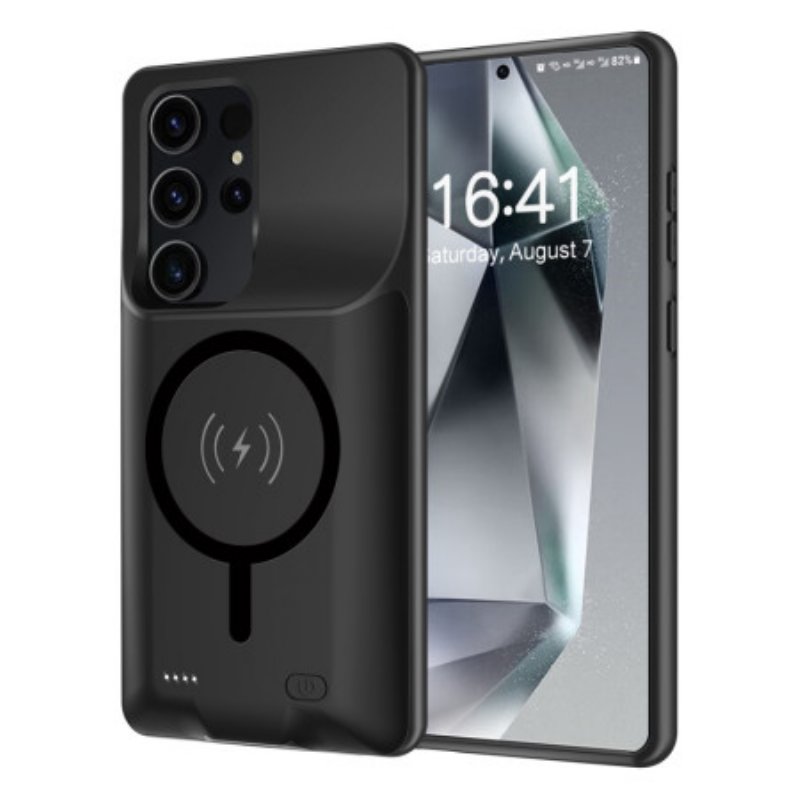 Externt Batterifodral 10000mah För Samsung Galaxy S25 Ultra Med Magnetfäste