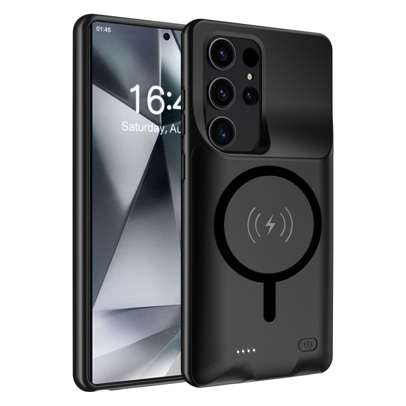 Externt Batterifodral 10000mah För Samsung Galaxy S25 Ultra Med Magnetfäste