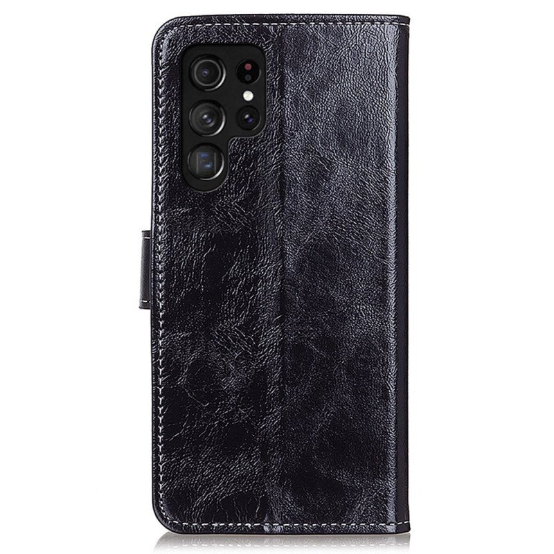 Fodral Samsung Galaxy S25 Ultra 5g Glansigt Konstläder