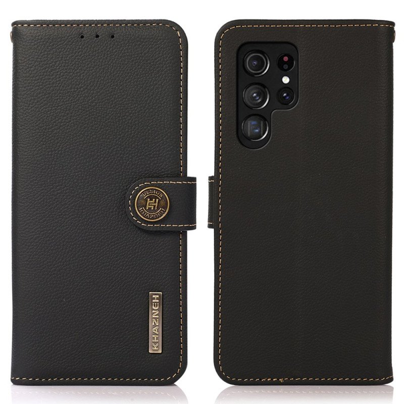 Läderfodral Samsung Galaxy S25 Ultra 5g Telefonfodral Khazneh