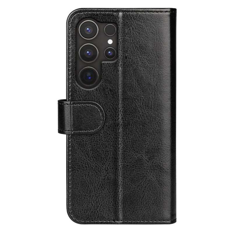 Läderskal Fodral Samsung Galaxy S25 Ultra 5g Vintage