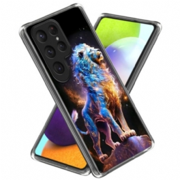 Skal För Samsung Galaxy S25 Ultra 5g Färgglatt Lejon