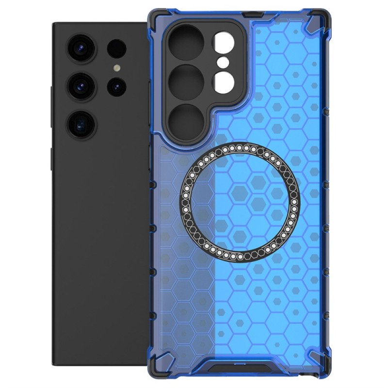 Skal För Samsung Galaxy S25 Ultra 5g Magsafe Honeycomb Kompatibel