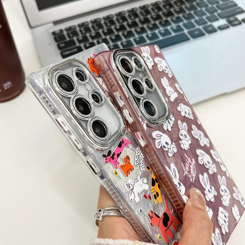 Skal För Samsung Galaxy S25 Ultra 5g Roliga Fjärilar