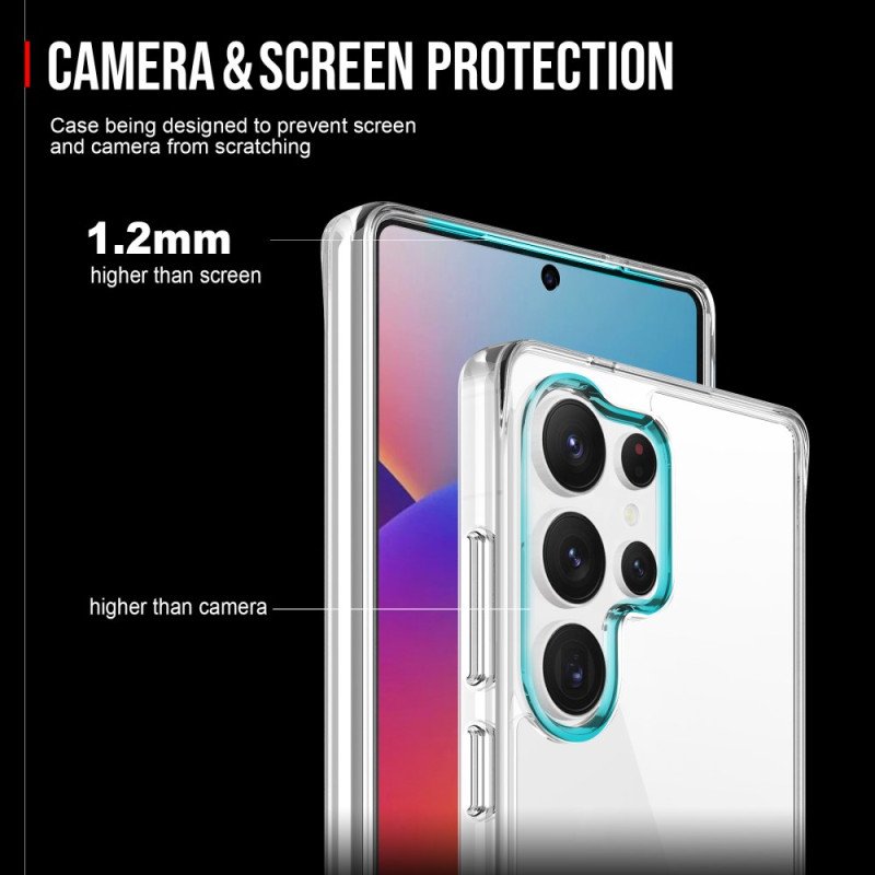 Skal För Samsung Galaxy S25 Ultra 5g Transparent Fusion