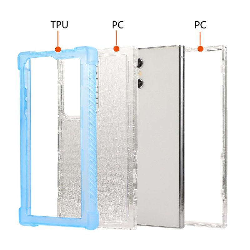 Skal Samsung Galaxy S25 Ultra 5g Förstärkt Silikonram