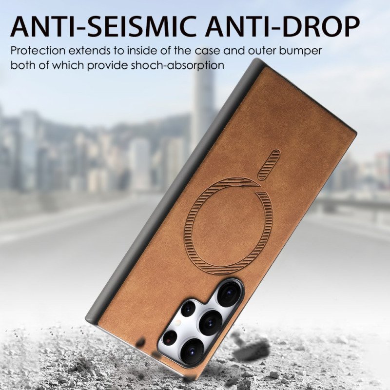 Skal Samsung Galaxy S25 Ultra 5g Kompatibel Med Vintage Magsafe