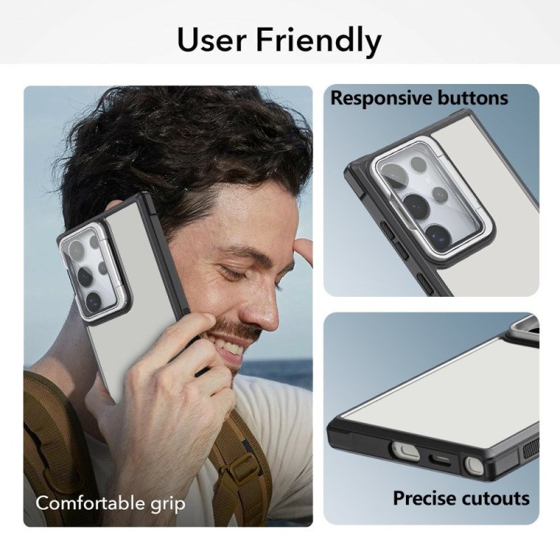 Skal Samsung Galaxy S25 Ultra 5g Linsskydd Och Stativ