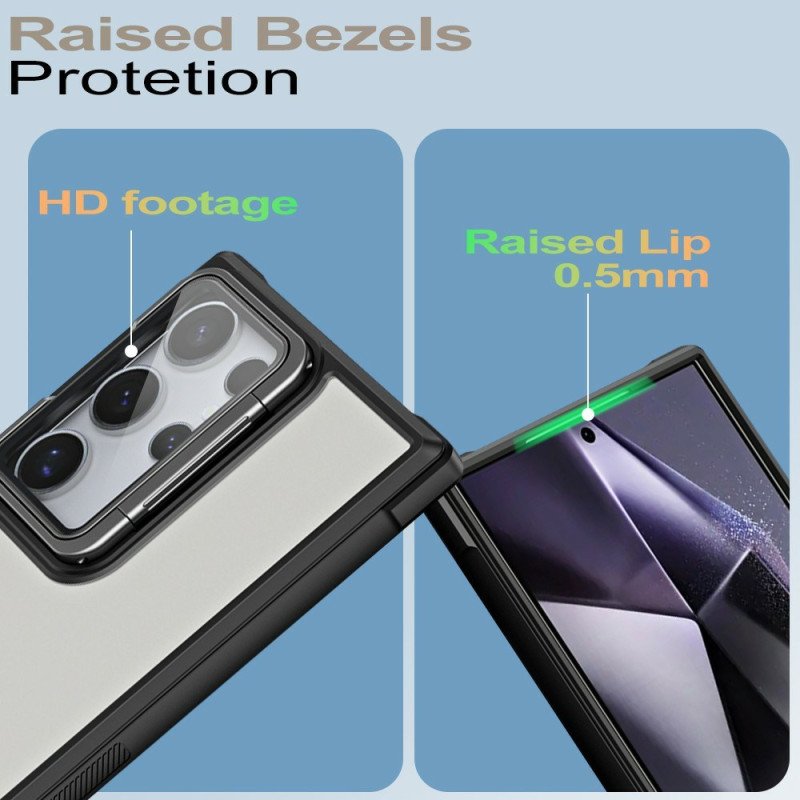 Skal Samsung Galaxy S25 Ultra 5g Linsskydd Och Stativ