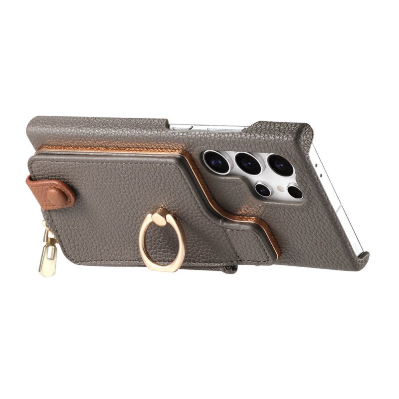 Skal Samsung Galaxy S25 Ultra 5g Plånbok I Konstläder