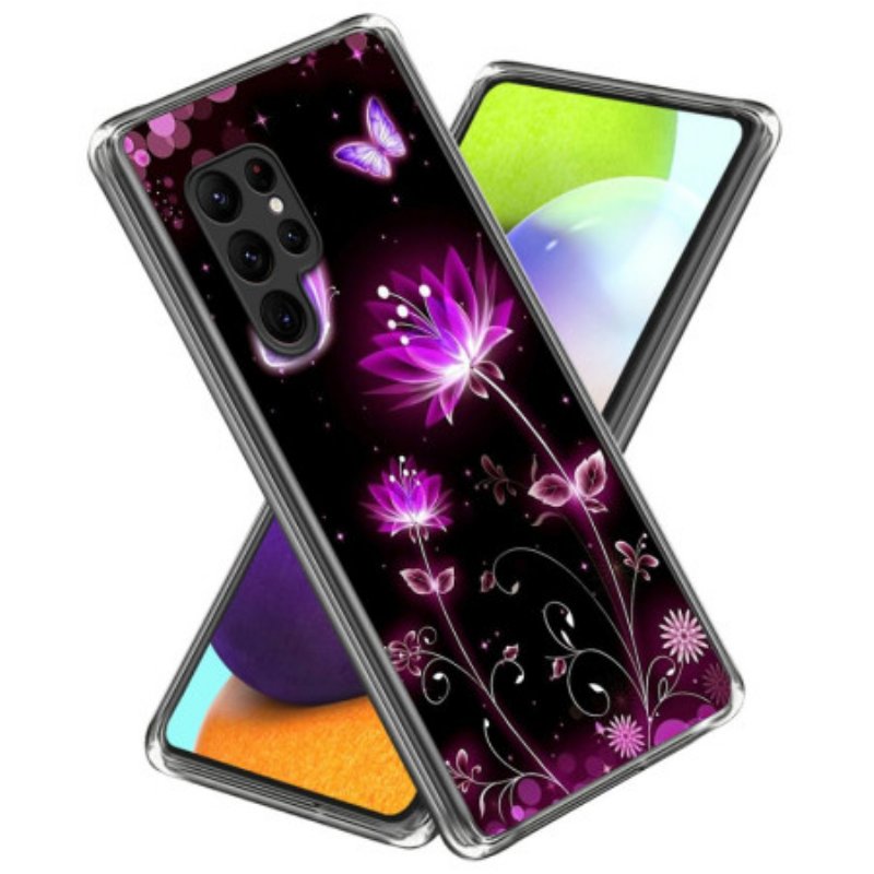 Skal Samsung Galaxy S25 Ultra 5g Rosa Lotusblomma