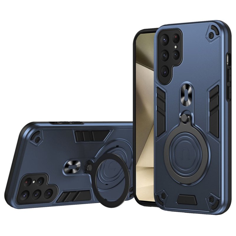 Skal Samsung Galaxy S25 Ultra 5g Roterande Stativ Och Stötsäkert Skydd