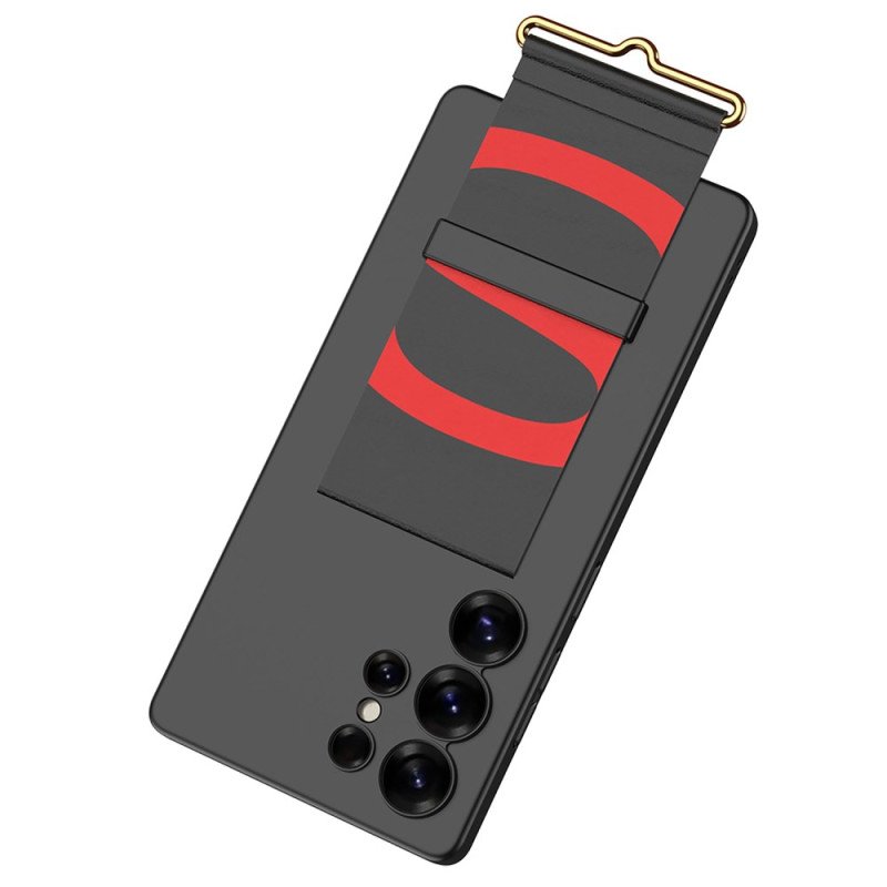 Skal Samsung Galaxy S25 Ultra 5g Telefonfodral Gkk-rem Och Stativ