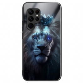 Skal Samsung Galaxy S25 Ultra 5g Telefonfodral Med Krönt Lejon