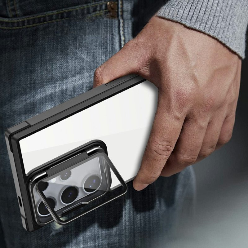 Skal Samsung Galaxy S25 Ultra 5g Telefonfodral Robust Med Inbyggt Stativ