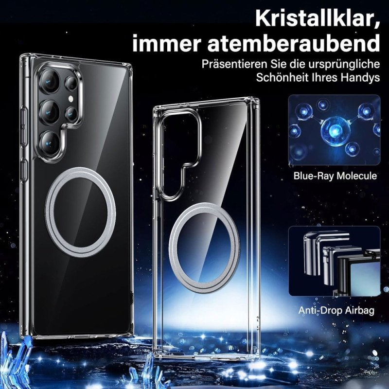 Skal Samsung Galaxy S25 Ultra 5g Telefonfodral Skyddsfodral Kompatibelt Med Magsafe