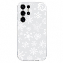 Skal Samsung Galaxy S25 Ultra 5g Telefonfodral Snöflinga