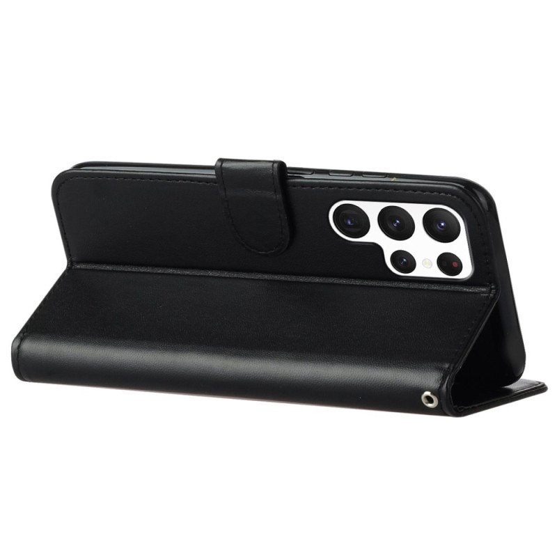 Skyddsfodral Samsung Galaxy S25 Ultra 5g Enkelt Konstläder