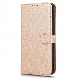 Fodral Oppo Reno 11 5g Glänsande Prickar Med Rem