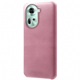 Skal Oppo Reno 11 5g Lädereffekt