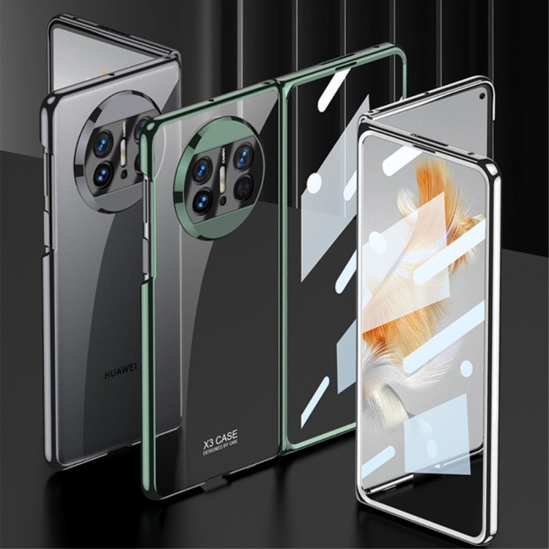 Skal Huawei Mate X3 Telefonfodral Transparent Med Gkk-glasskydd