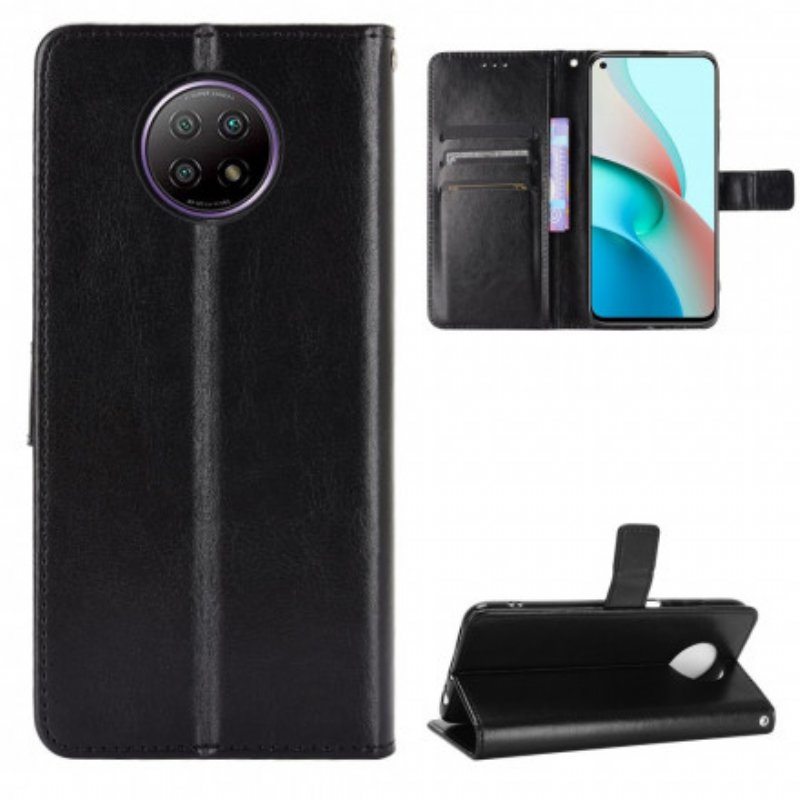 Folio-fodral Xiaomi Redmi Note 9T Flashig Konstläder