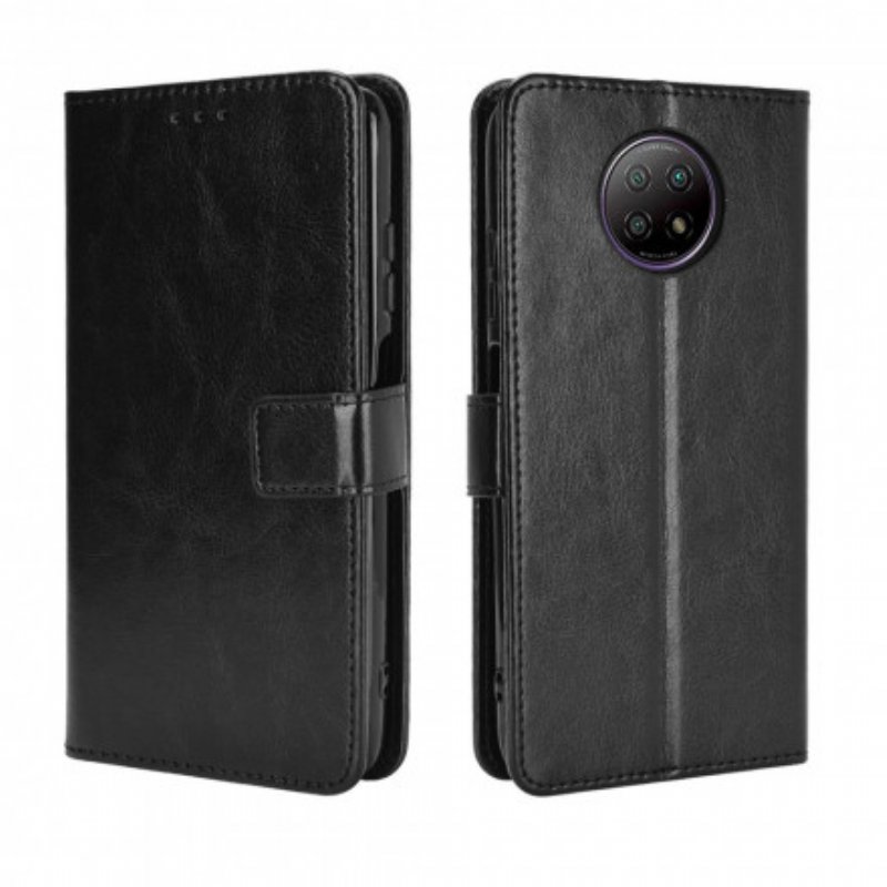 Folio-fodral Xiaomi Redmi Note 9T Flashig Konstläder