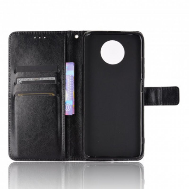Folio-fodral Xiaomi Redmi Note 9T Flashig Konstläder