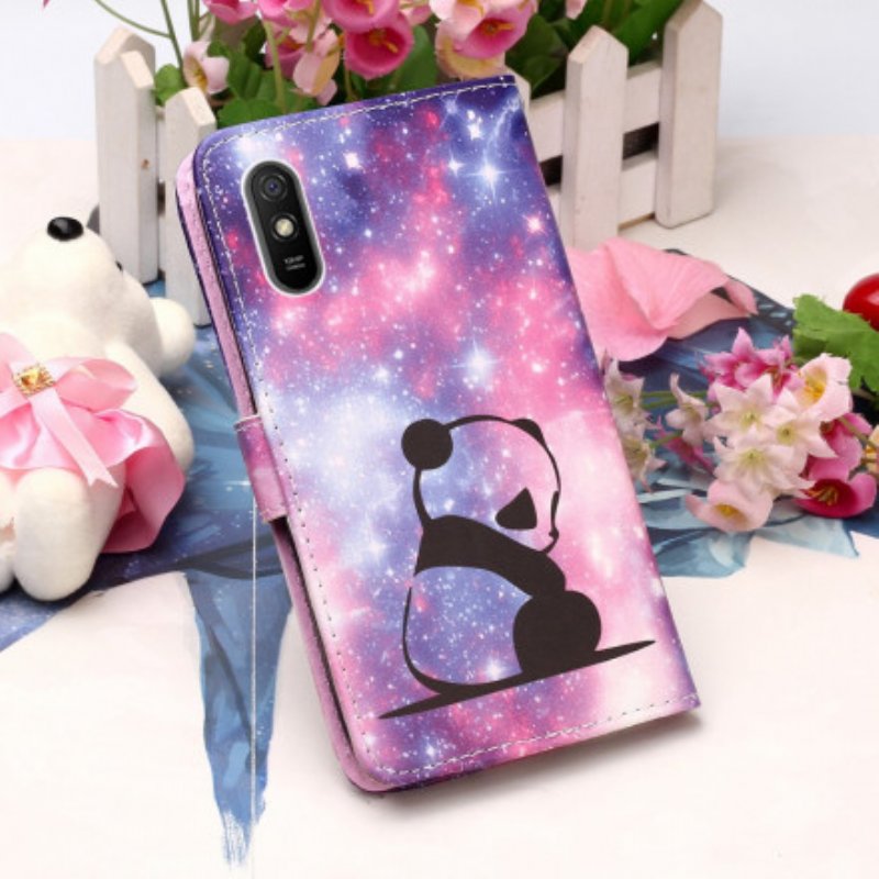 Fodral Xiaomi Redmi 9A Med Kedjar Lanyard Panda Musings