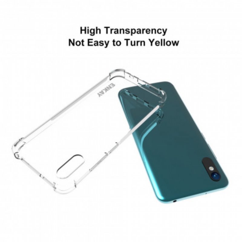 Skal Xiaomi Redmi 9A Combo Och Härdat Glasskärm Enkay