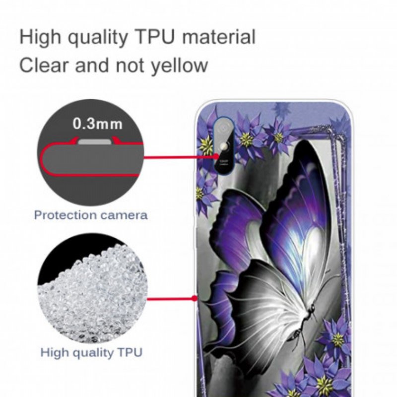Skal Xiaomi Redmi 9A Kunglig Fjäril