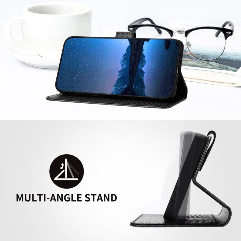 Fodral Xiaomi 17 Pro Kolfiberstruktur