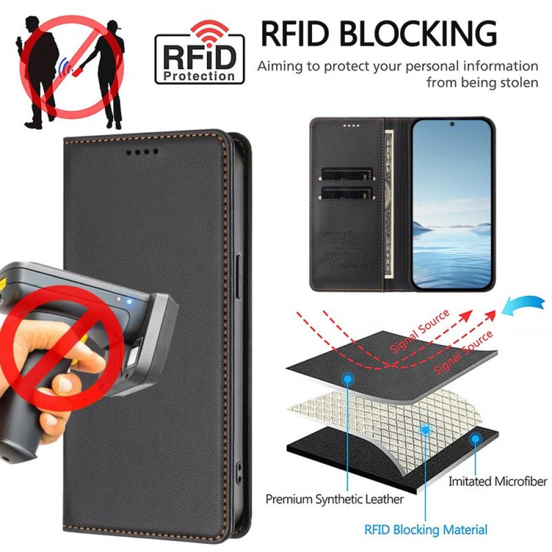 Folio-fodral Xiaomi 17 Pro Magnetstängning Och Rfid-skydd