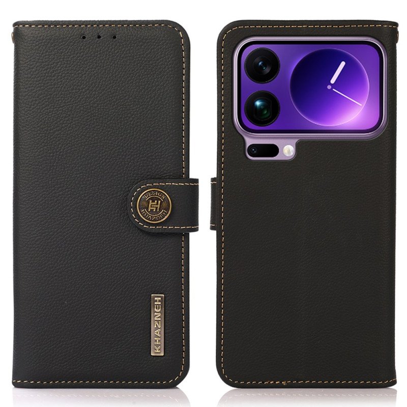 Läderfodral Xiaomi 17 Pro Telefonfodral Khazneh